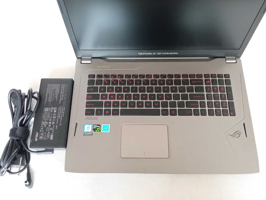 ИГРОВОЙ ASUS ROG GL702V [IPS/Core i7-7700HQ/16 DDR4/1TB/GTX 1070 8GB]