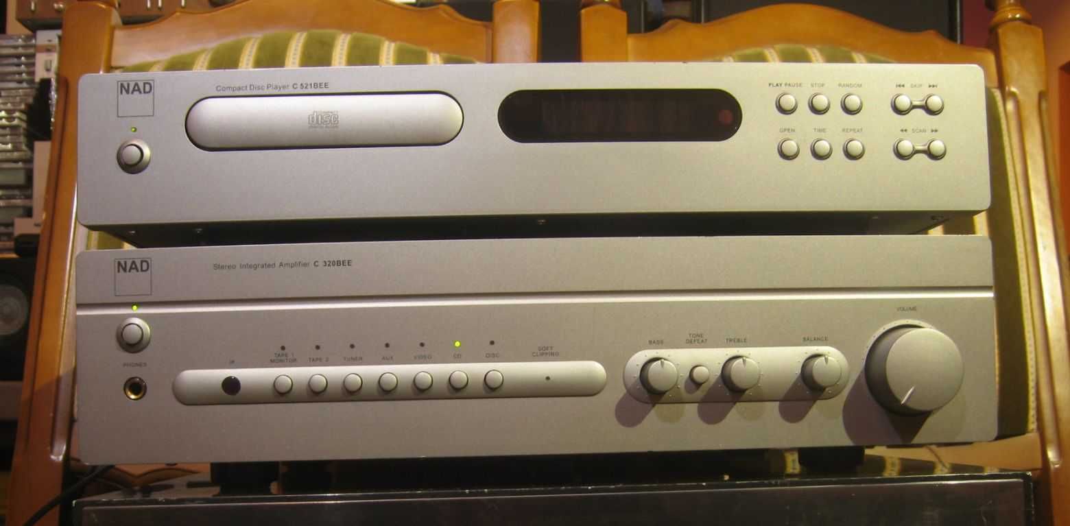 Odtwarzacz CD NAD C521BEE zadbany i sprawny