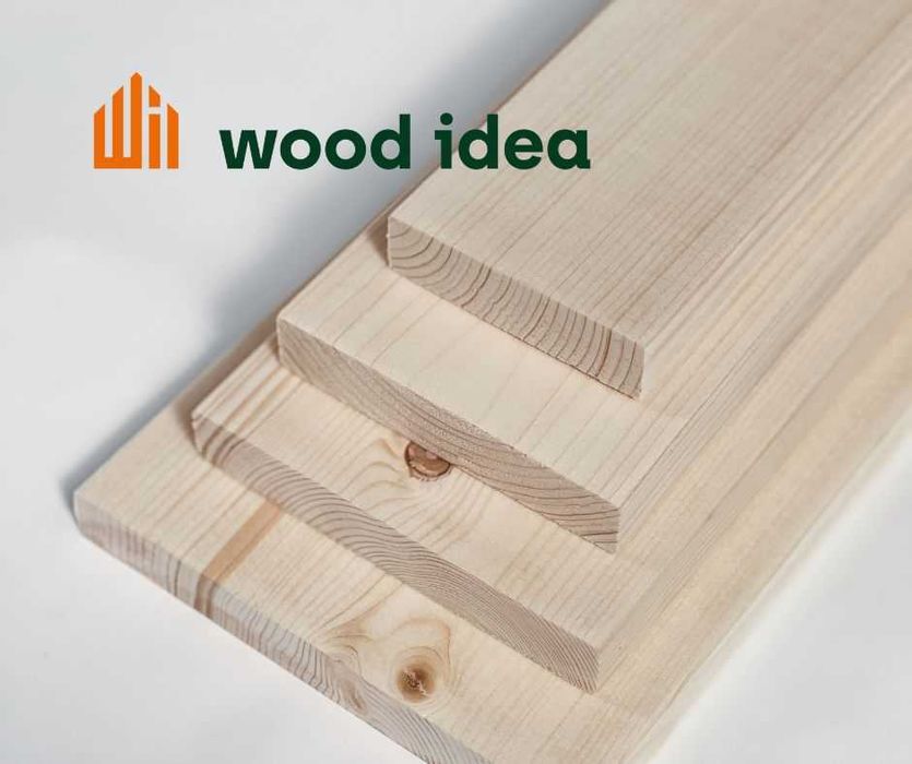 Deska | gładka | suszona | świerk | strugana | 19 mm 72 mm 2,5 m, kl.C