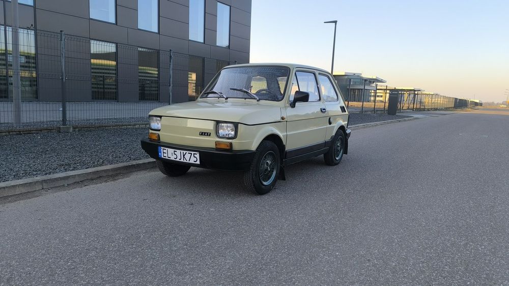 Fiat 126 650cm3 1987r 3wł 65tys km Sprawny Zadbany