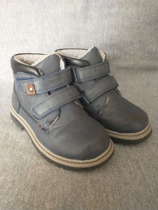 Trzewiki trapery ocieplane kożuszek bieżnik wygodne Wojtyłko 28