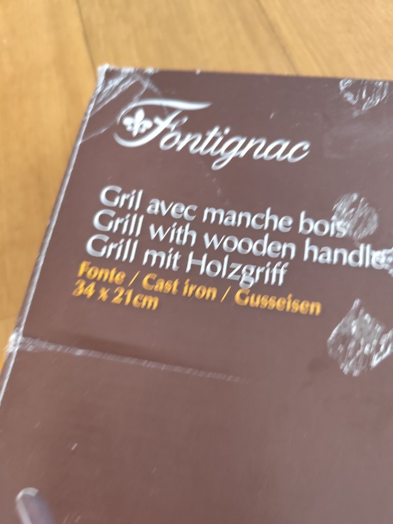 -60 % Nowa patelnia żeliwna Fontignac by Staub sklep 600 zl indukcja