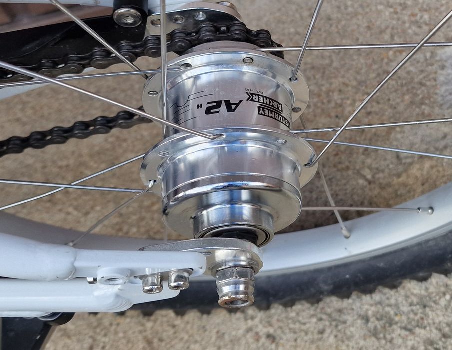 Żółty Woom 3 AutoMagic z przerzutką