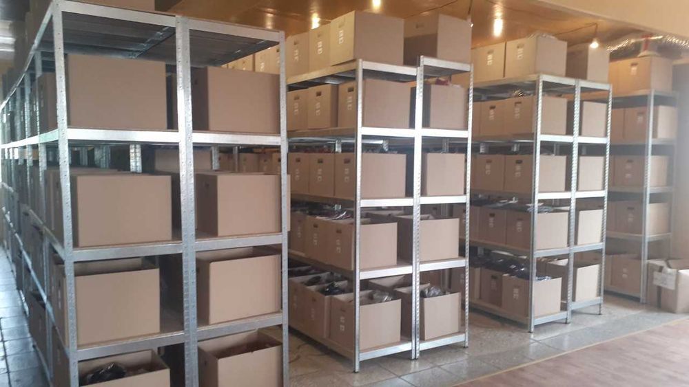 Стелаж металевий під офіс, аптеку, гараж