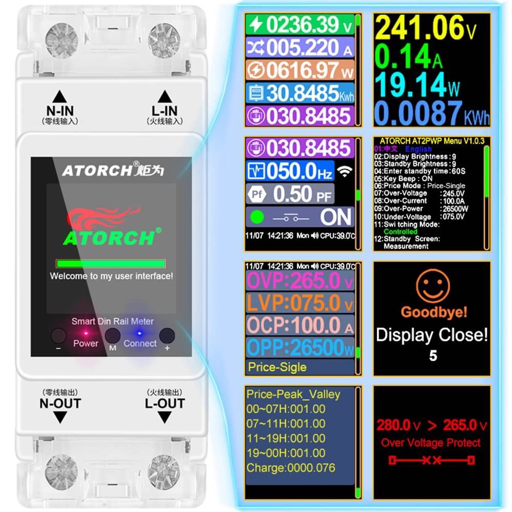 Smart Switch Tuya * AT2PW * 100A