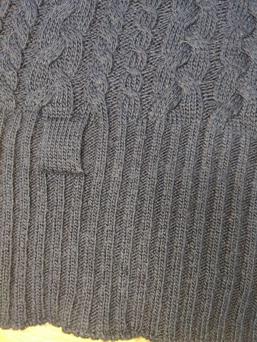 Світкр туніка в косах синя тепла зимова