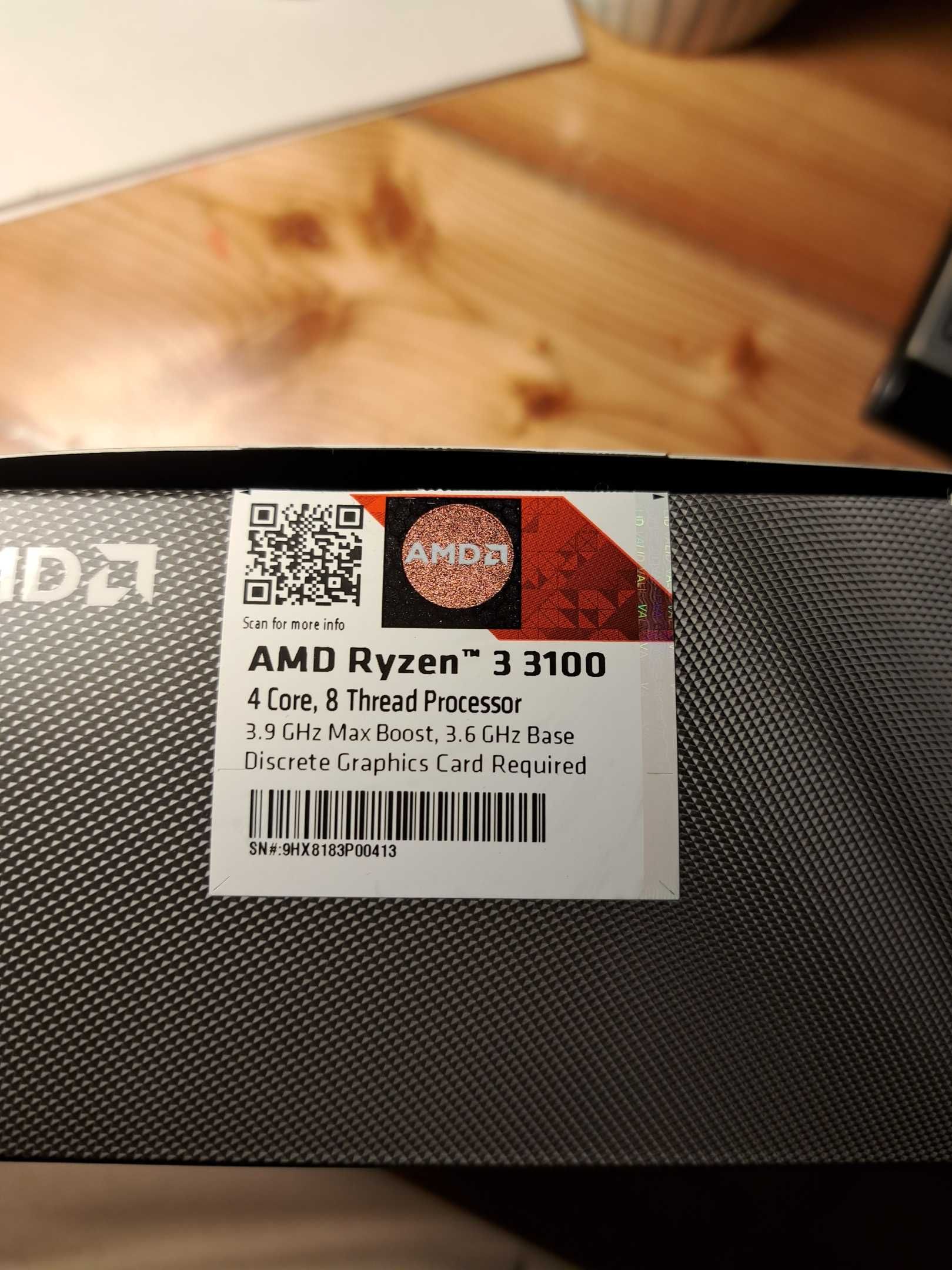 Procesor AMD Ryzen 3100 BOX z wiatrakiem