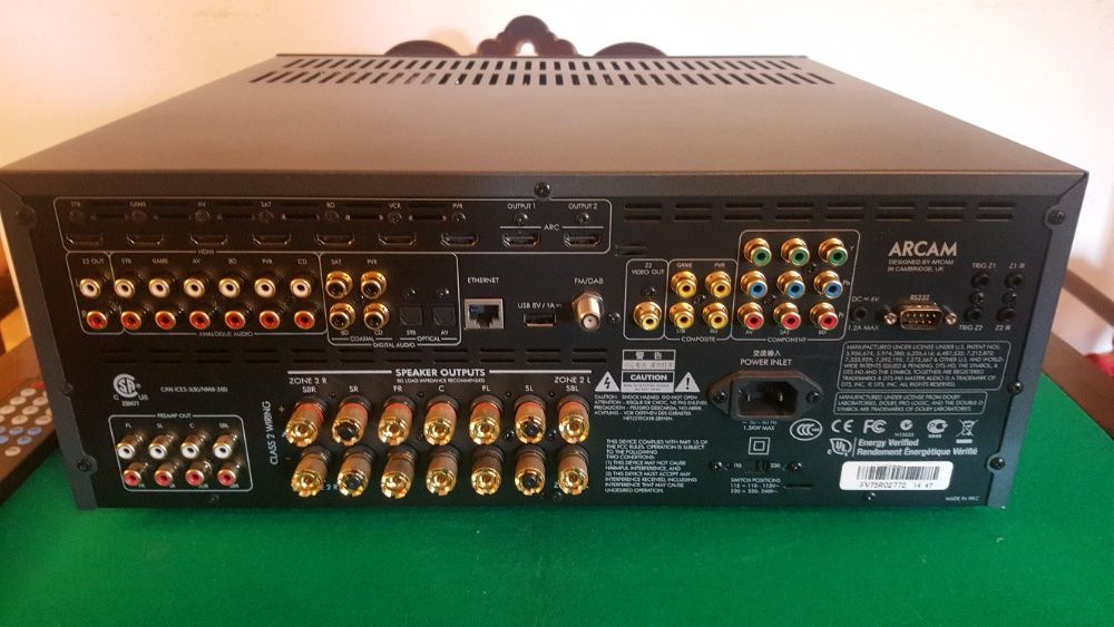 Amplificador Multicanal Arcam AVR750 4K