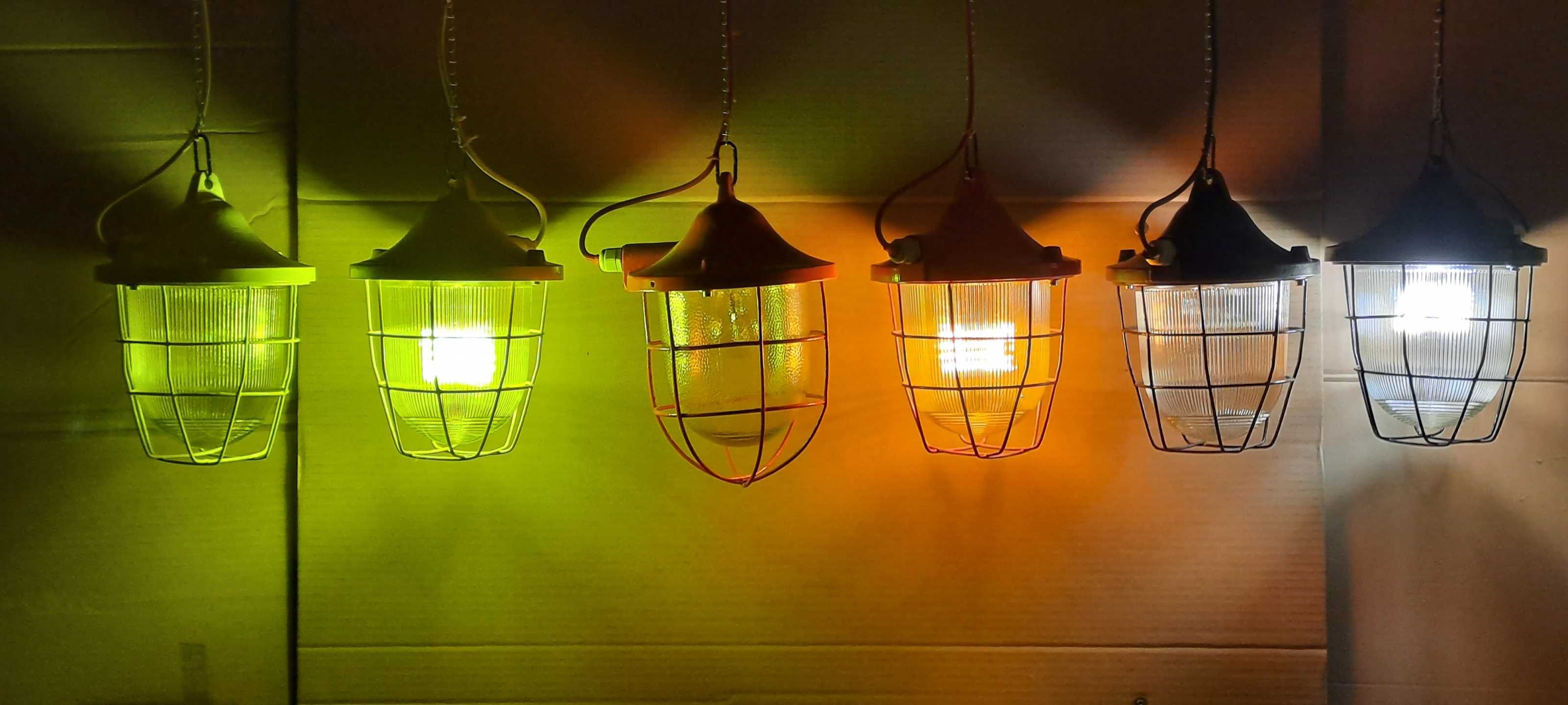 stare lampy - lampy loftowe -lampy w stylu industrialnym