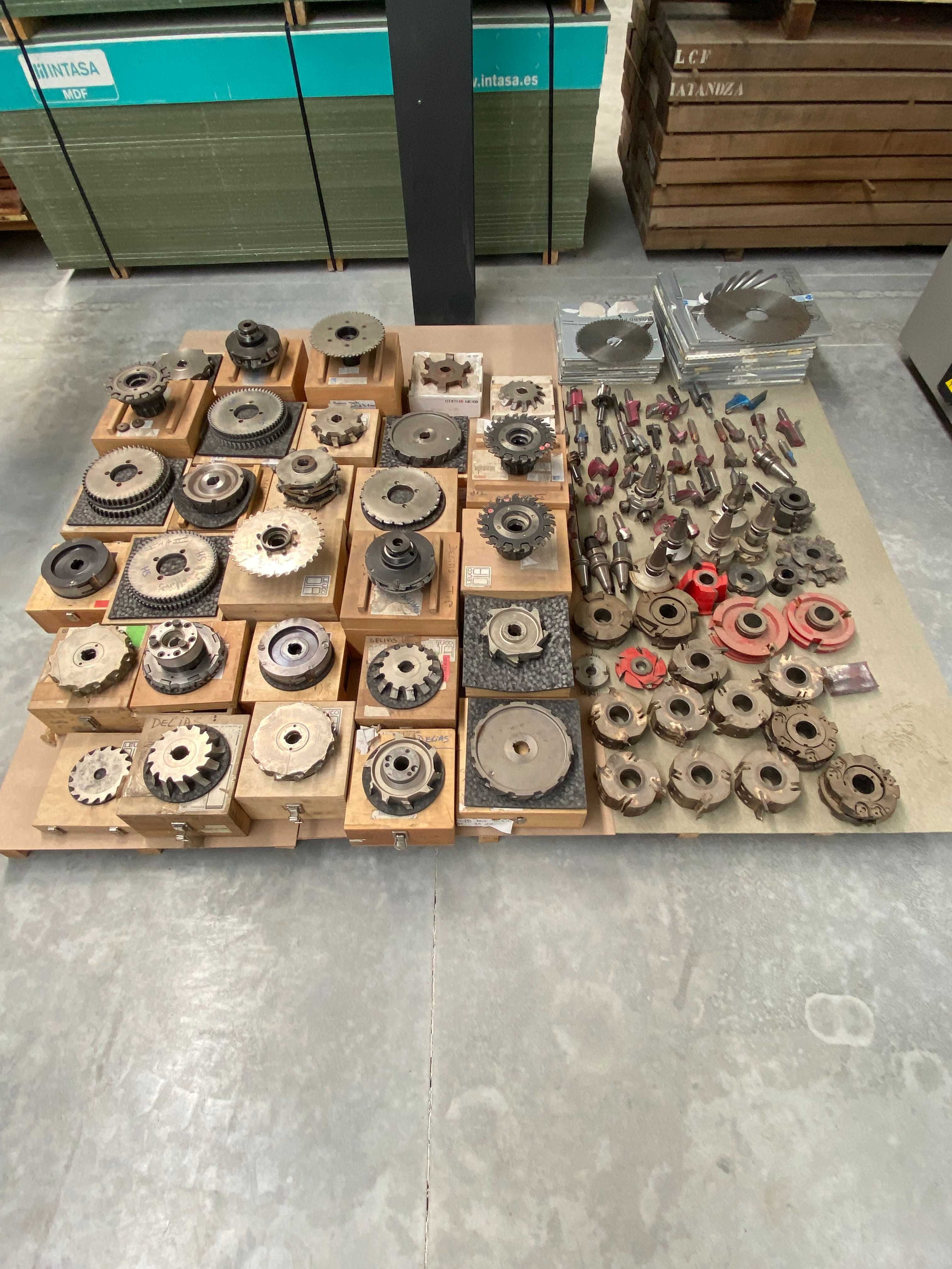 Frezes e discos para carpintaria