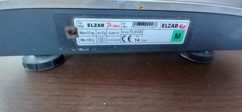 Waga sklepowa Elzab Prima