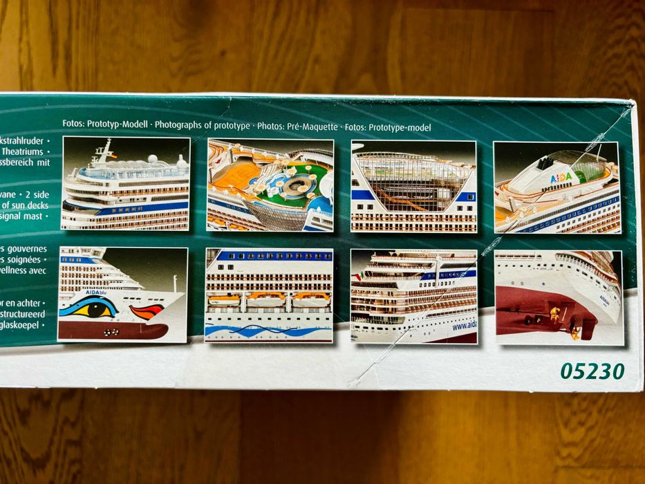 NOWY model statku Revell AIDA Cruiser Ship 05230 (skala 1:400)