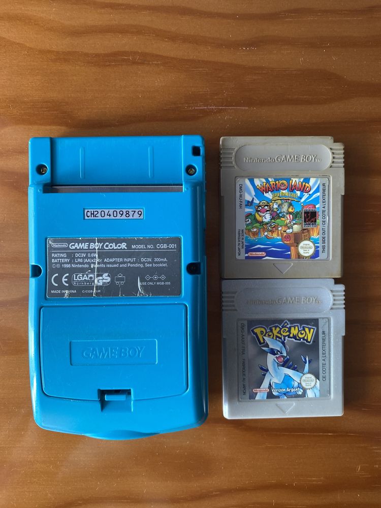 GameBoy COLOR + jogos