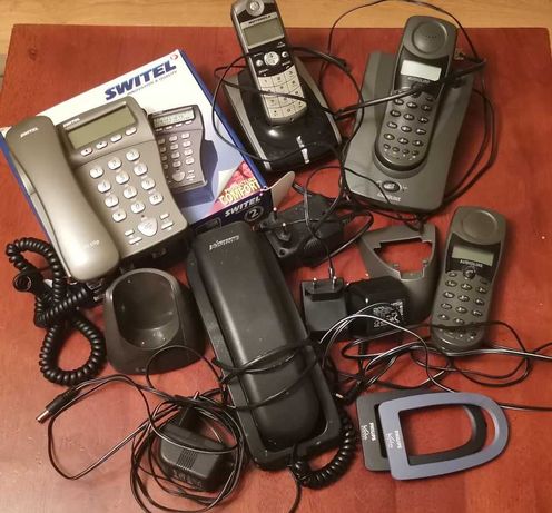 Stare telefony, zasilacze