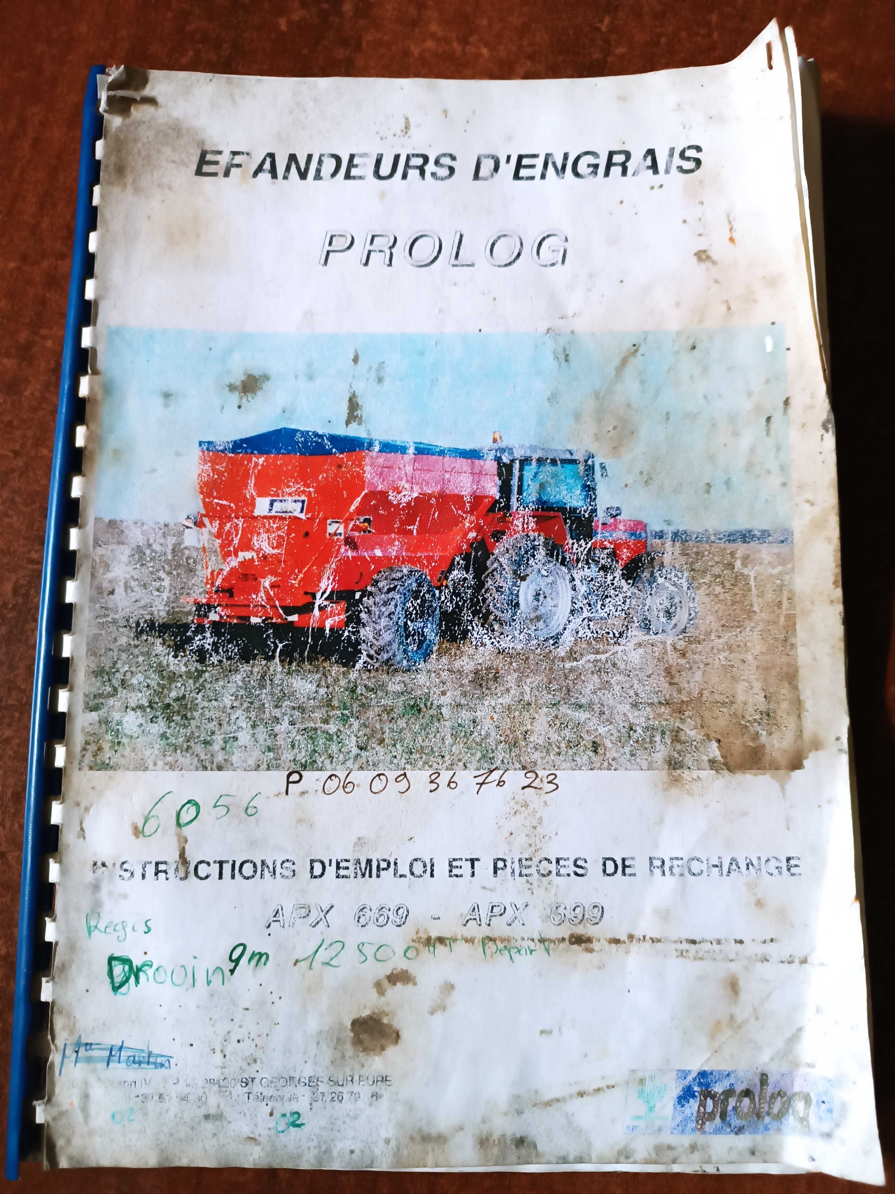 Rozsiewacz do wapna rcw;wapniarka Prolog Apx;Bredal Amazone