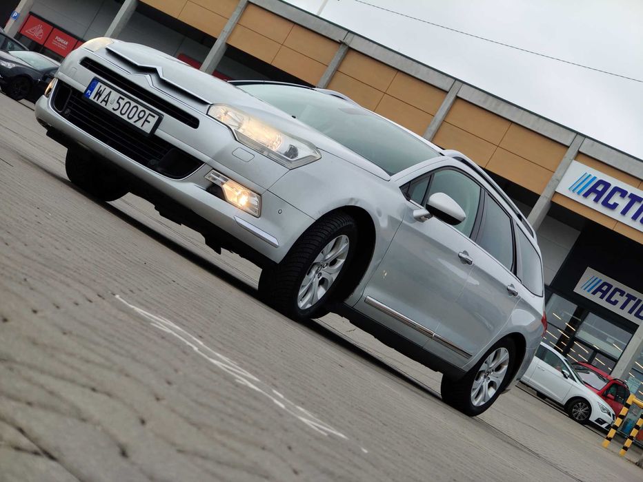 Citroen C5 2.0 HDi 136KM, Tourer, Bogata Wersja, Pneumatyka