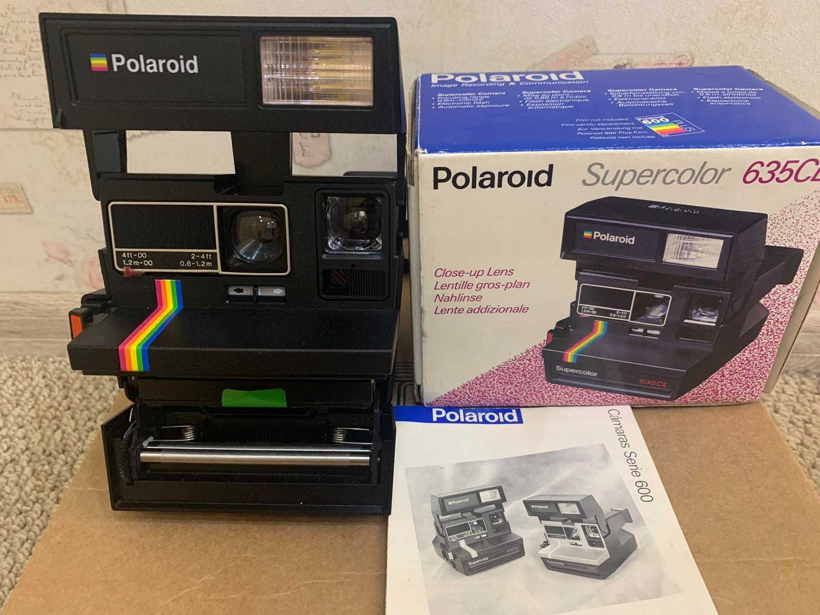 Polaroid Supercolor 635CL, Новый, Великобритания, Винтаж, Оригинал
