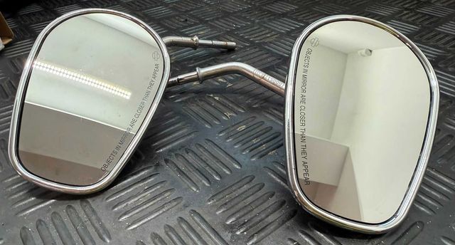 Oryginalne lusterka Harley Davidson Fat Boy Fat Bob itp. chromowane
