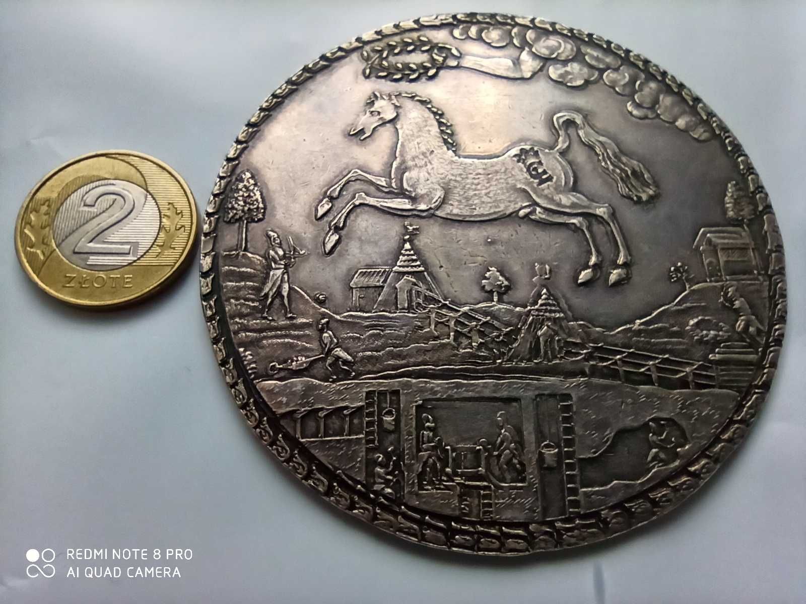 Stara duza moneta ORYGINAŁ 3 talar NIEMCY 1664 r  Brunszwik GWARANCJA