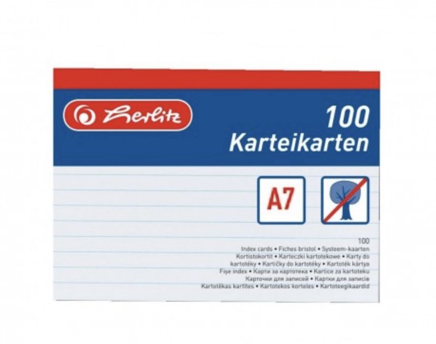 Karteczki w linie A5