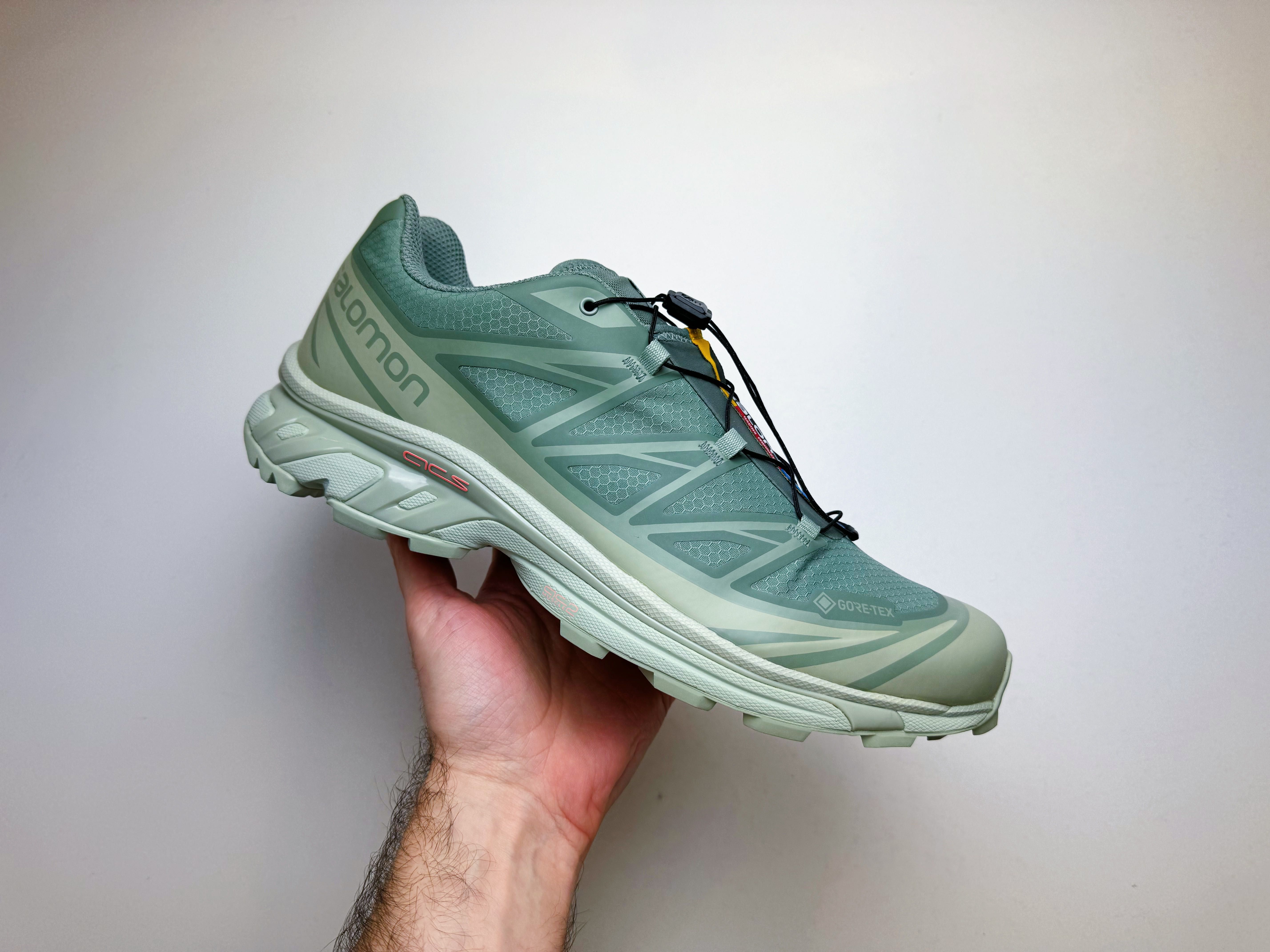 Salomon XT-6 GTX Gore-tex Desert Sage Laurel Wreath 12 46 2/3 30cm