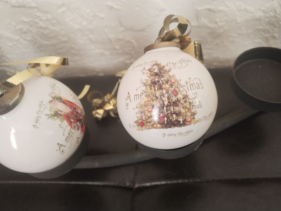 Старинные Рождественские немецкие шары