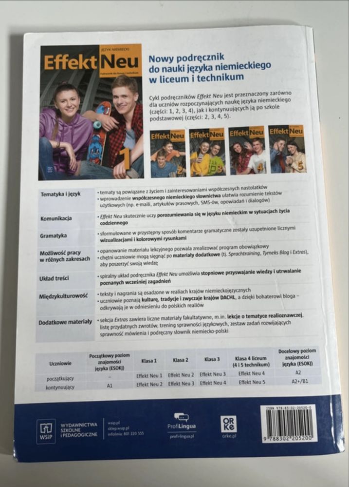 Podręcznik Effekt neu 1