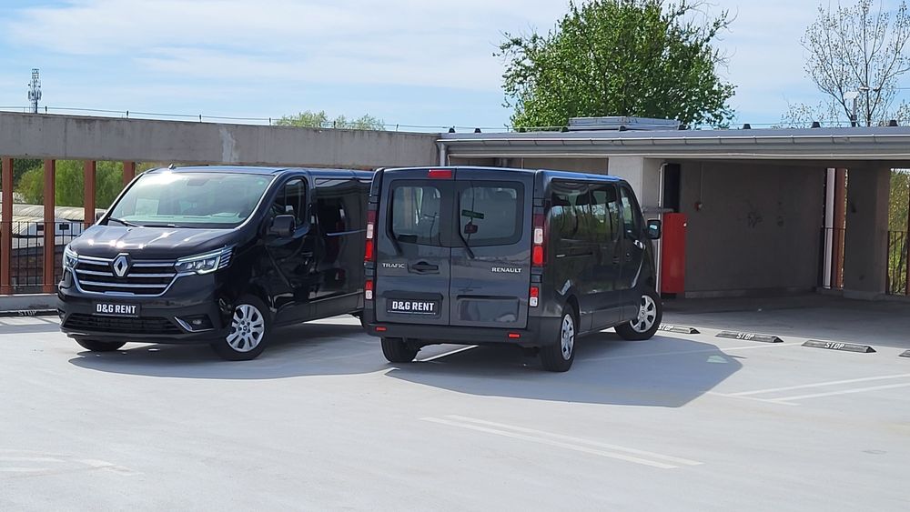 Bus do wynajęcia  9 osobowy Renault Trafic 2023 Wersja LONG
