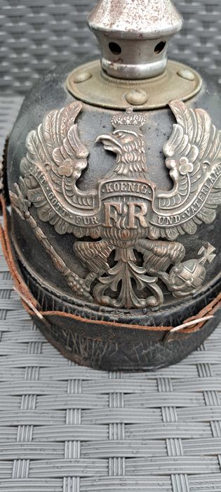 Piękna pickelhauba  wzòr M1895