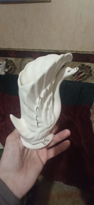 Фарфоровый графин Белый лебедь СССР