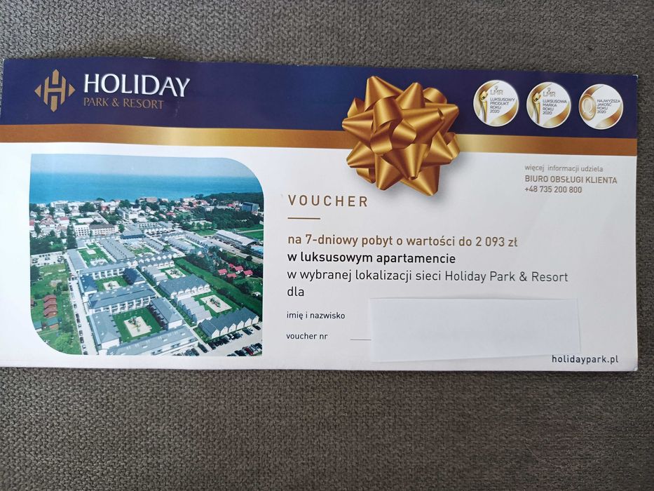 Voucher Kołobrzeg -Grzybowo Holiday Park Resort