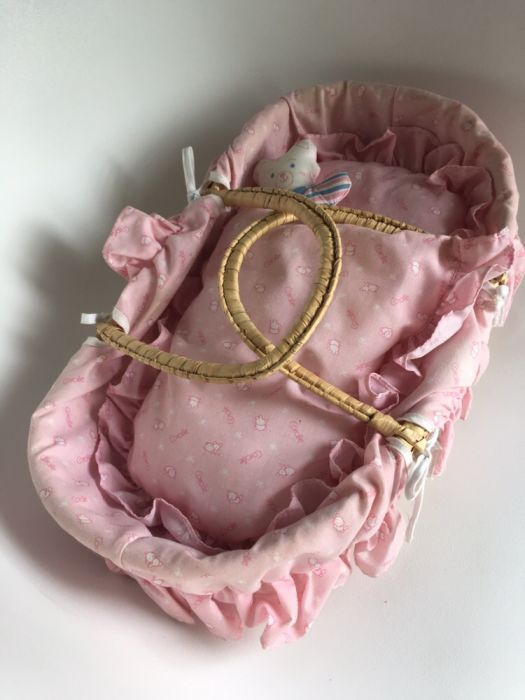 Nosidełko kosz Mojżesza dla lalek