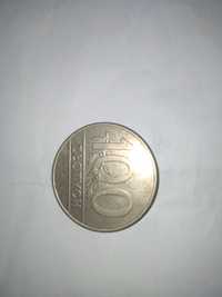 Moneta RP wartość 100zł  wydana w 1990 roku