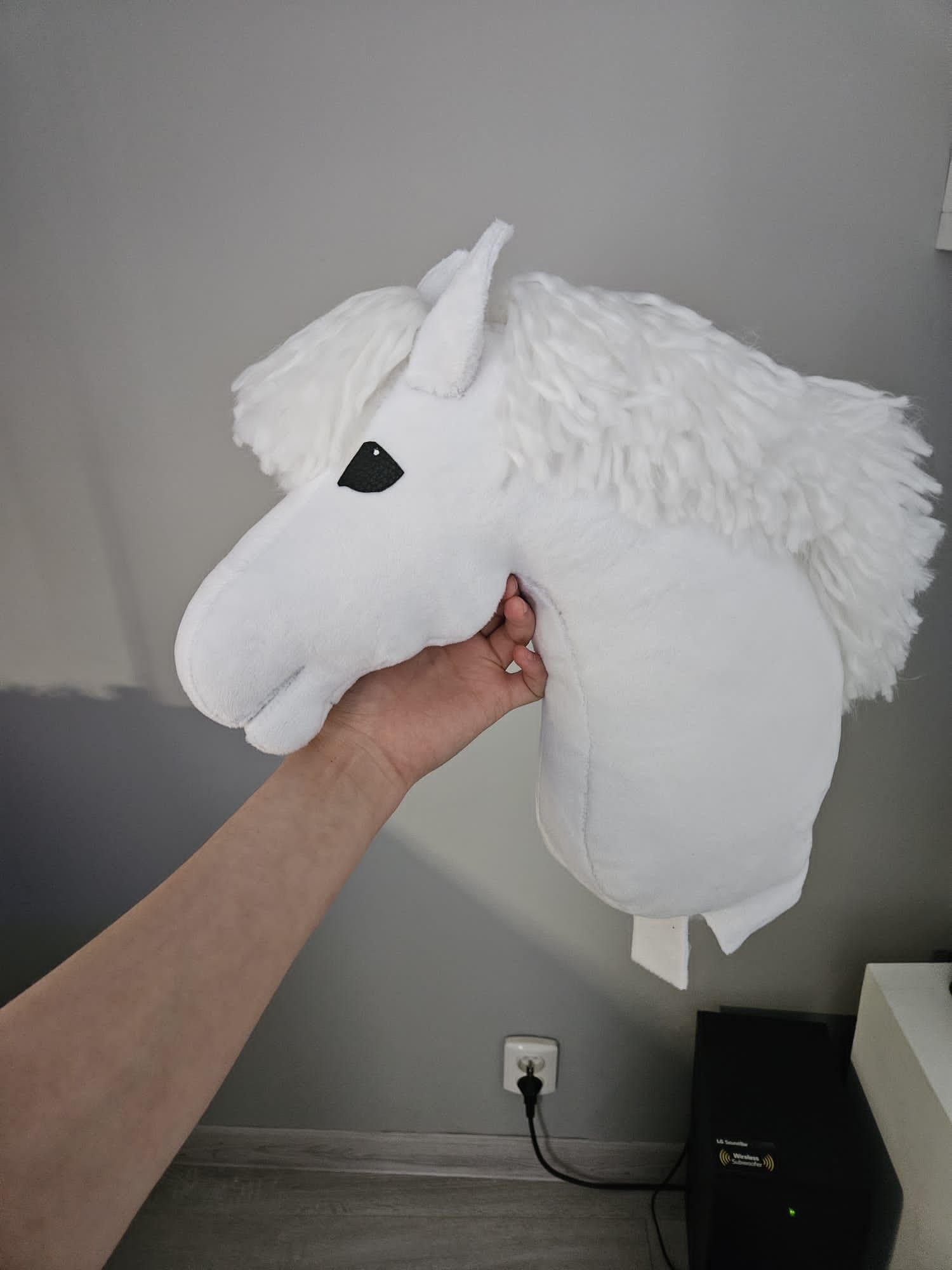 Hobby horse biały A3