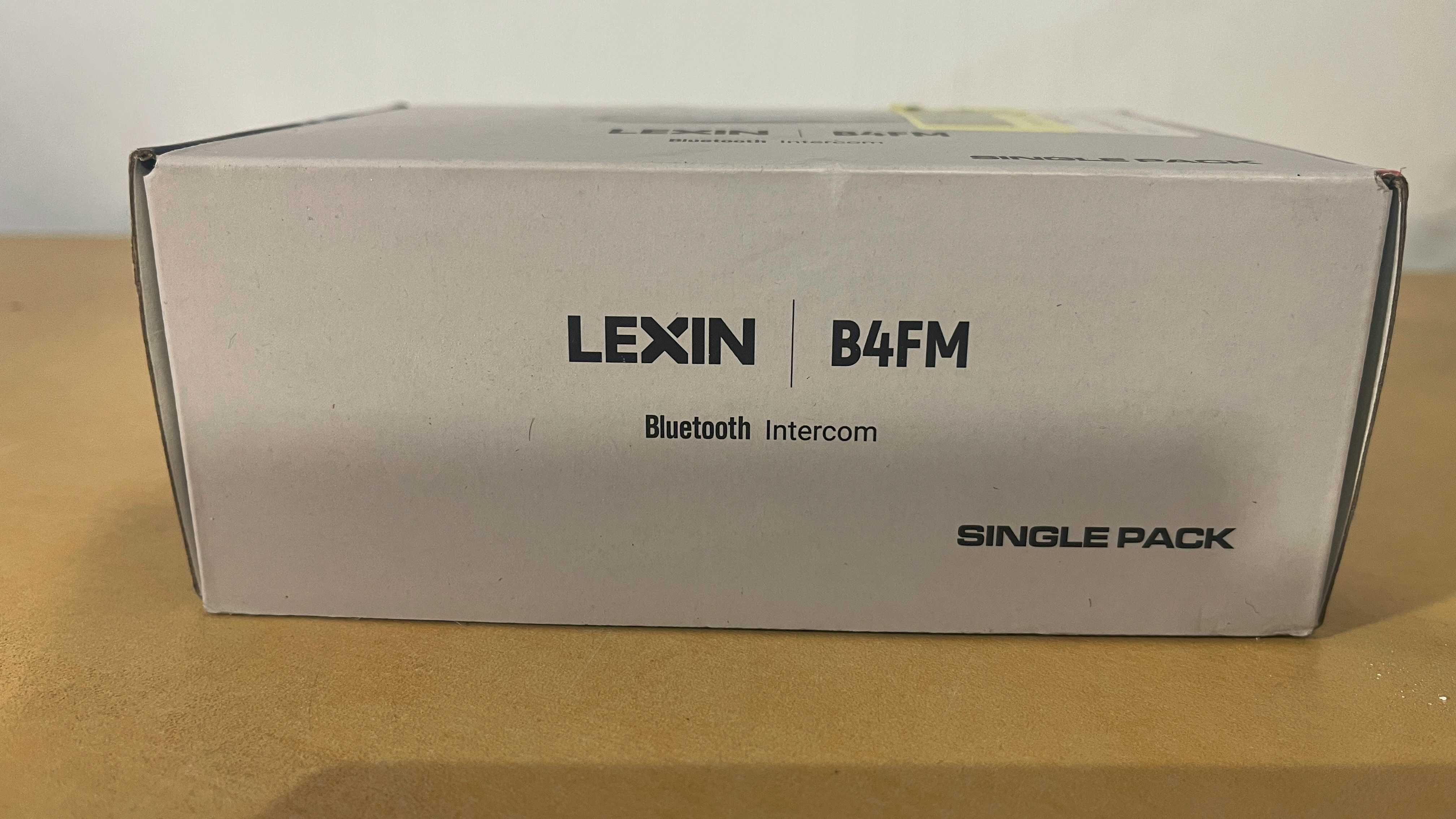 Bezprzewodowy zestaw słuchawkowy Bluetooth 5.0 LEXIN B4FM motocyklowy
