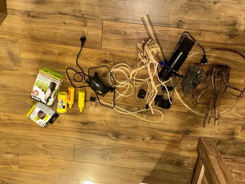 Tetra Akwarium AquaArt Evolution 100l + szafka + dodatki