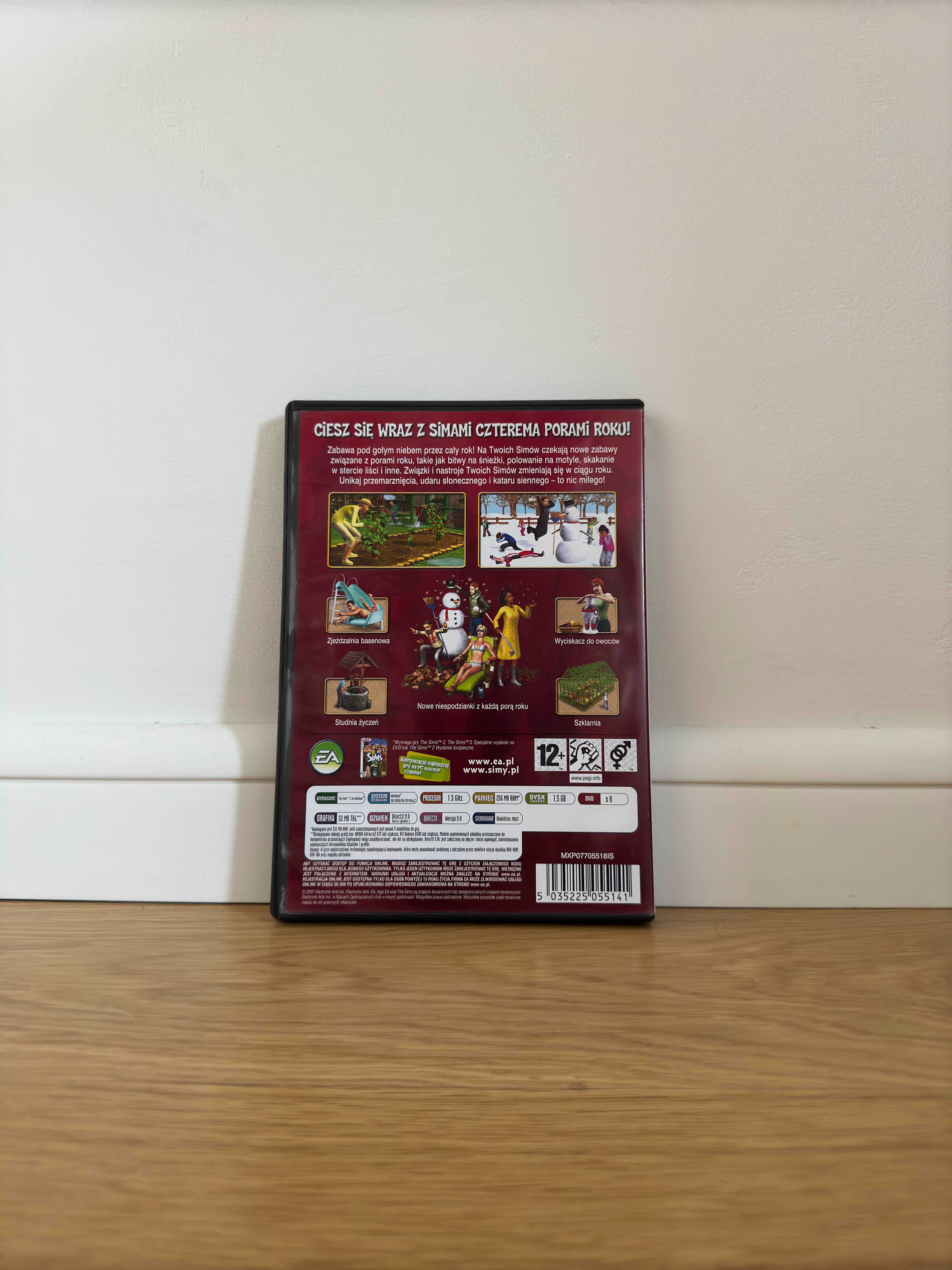 The SIMS 2 Cztery Pory Roku dodatek do gry PC DVD ROM