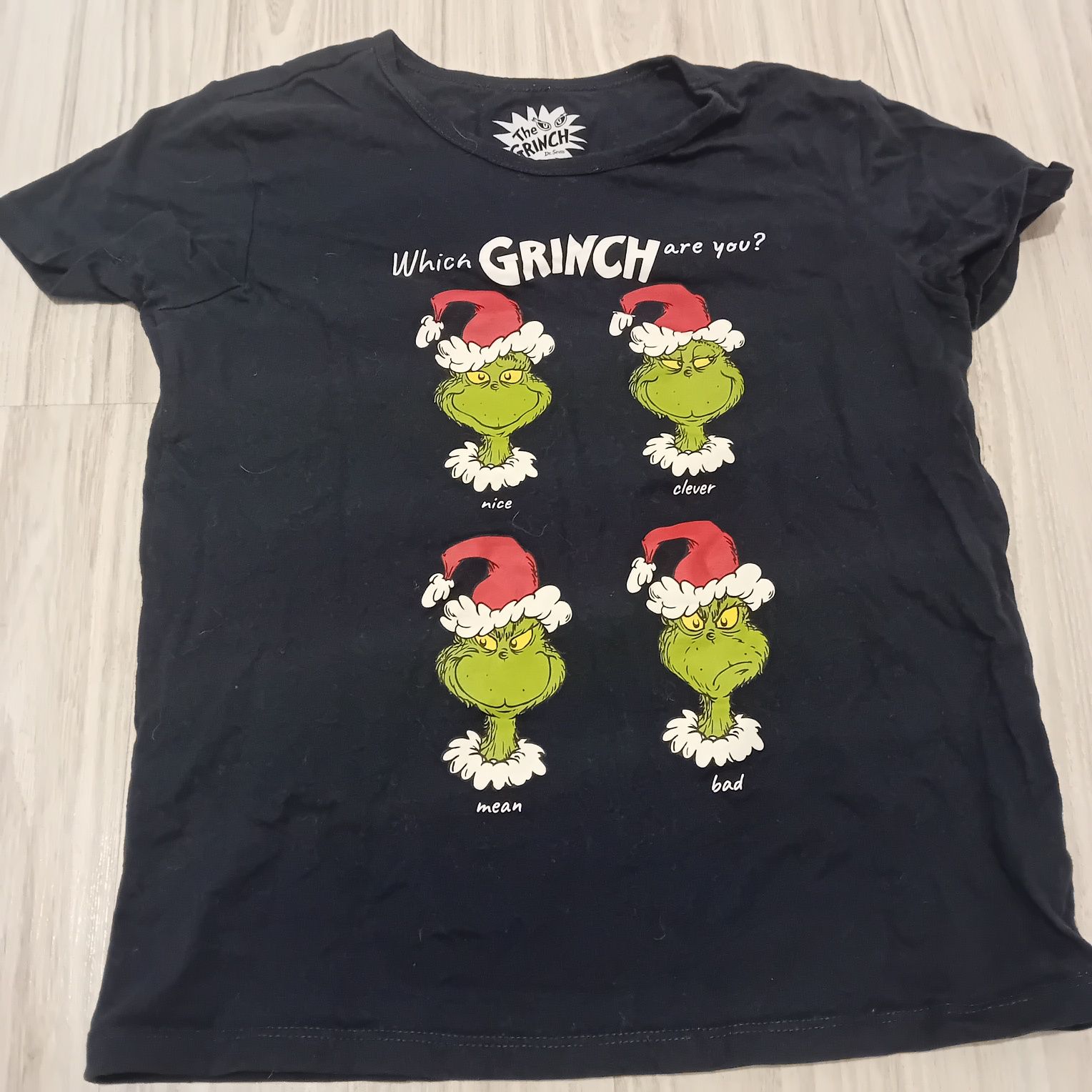 Świąteczny t-shirt George 128-134 cm