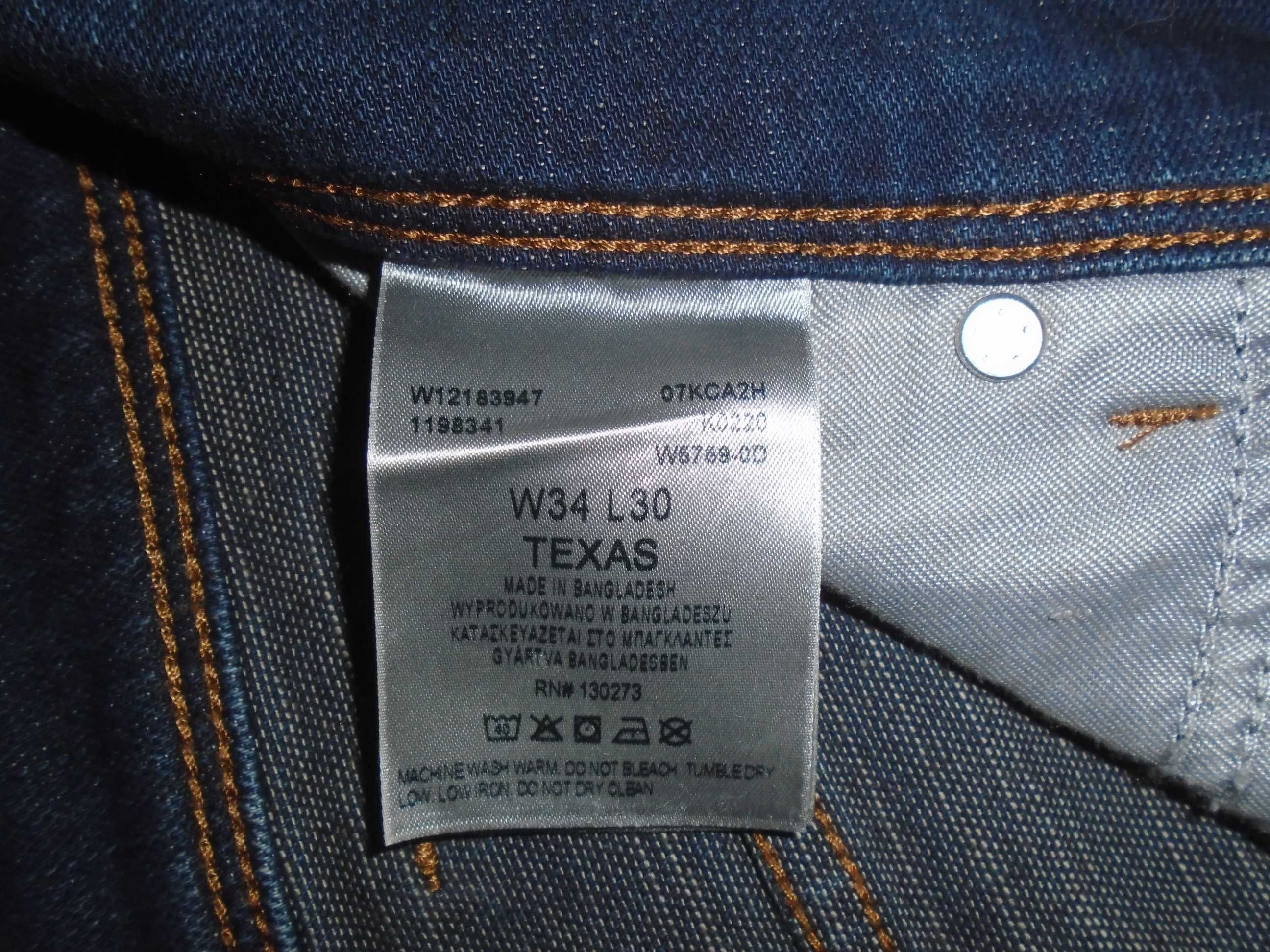 Джинсы Wrangler Texas USA W34-33 L30