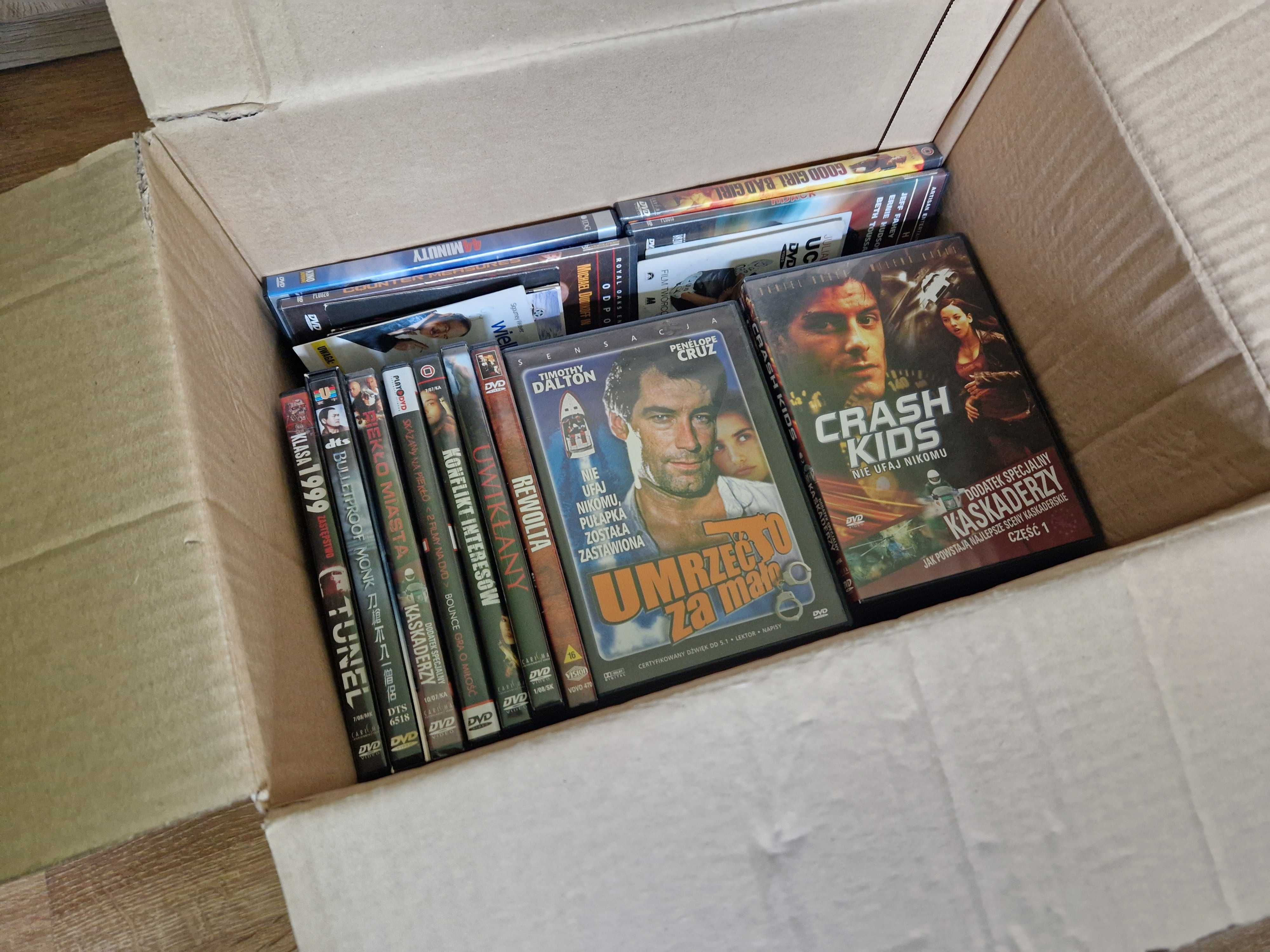 Pakiet 35 filmów na DVD i VCD