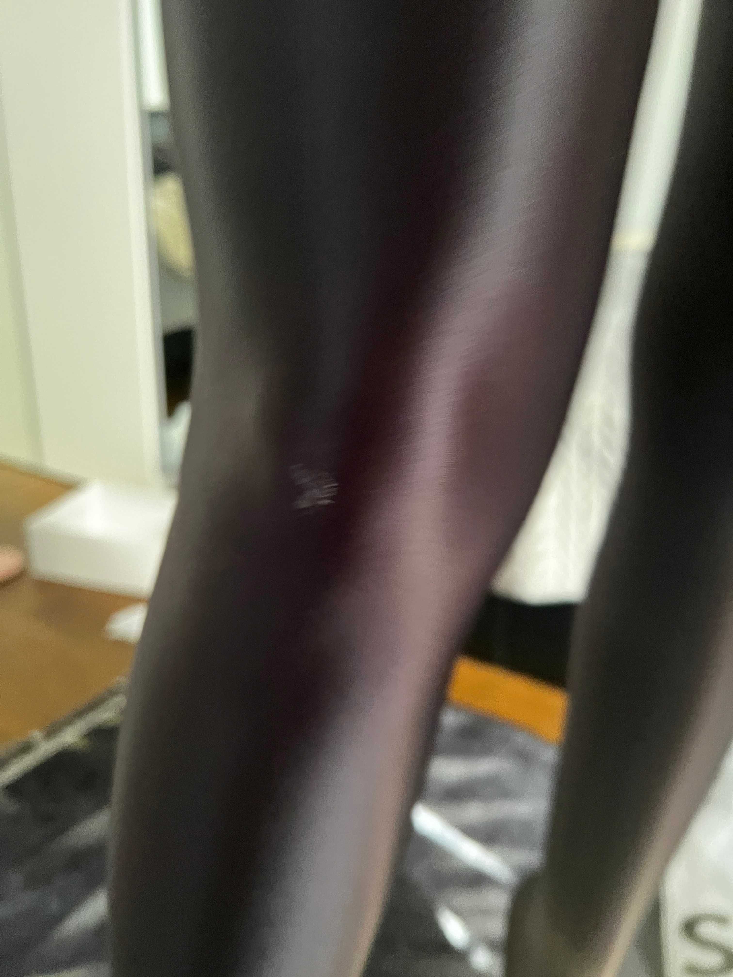 Wysokie kozaki boots szpilki czarne legginsy rozmiar 38/39
