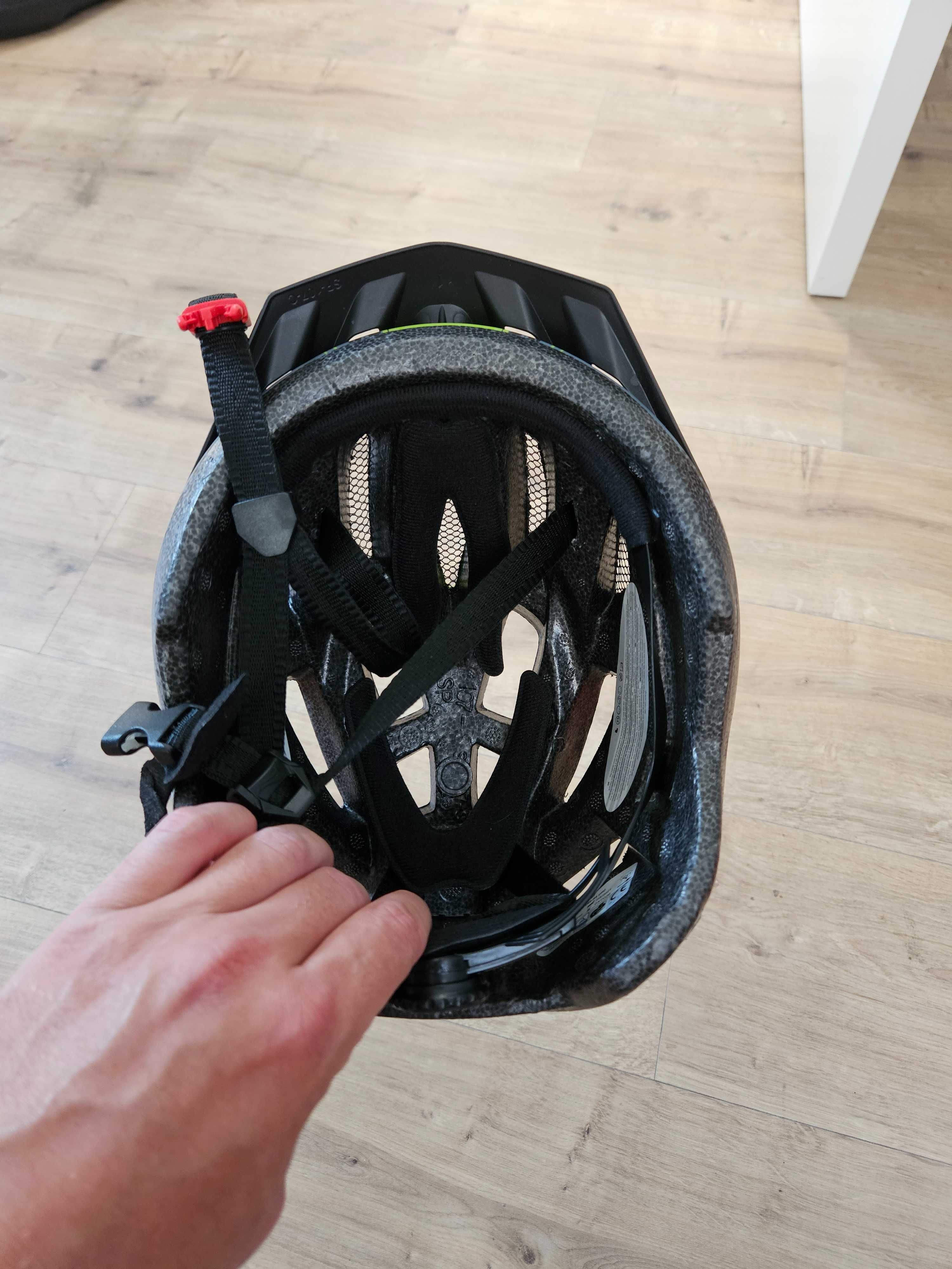 Kask dziecięcy Crivit z lampką 49-53 cm