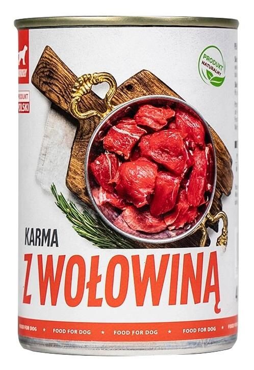 Tuf Tuf Karma Mokra Z Wołowiną 400G