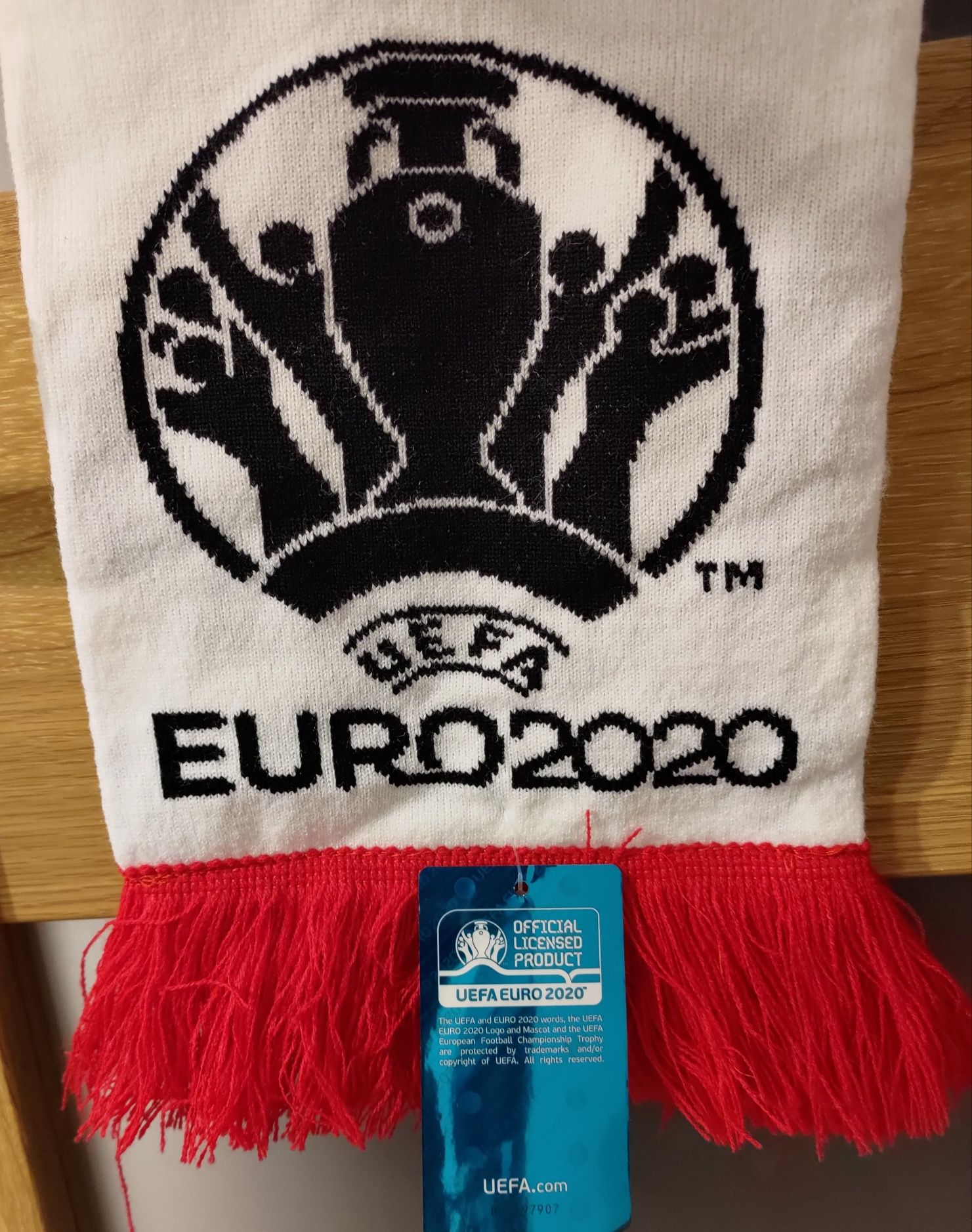 Oryginalny szalik kibica UEFA EURO POLSKA 2020