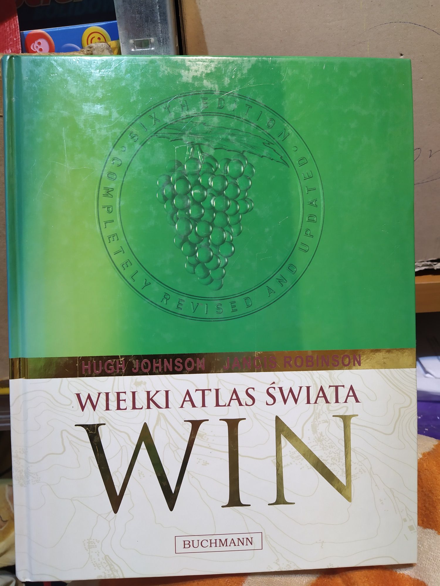 Wielki atlas świata win Johnson Robinson