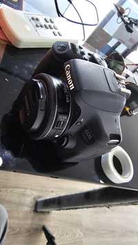 Canon 750d 24mm 18,55 80,200 3 baterias