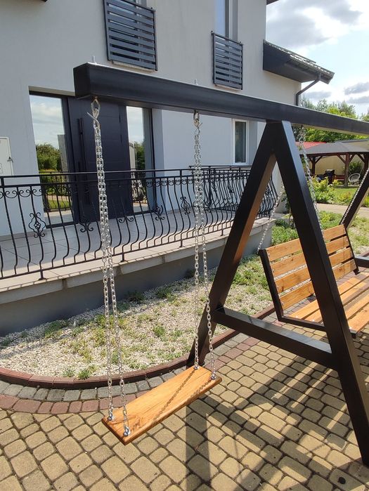 Huśtawka ogrodowa ocynk.