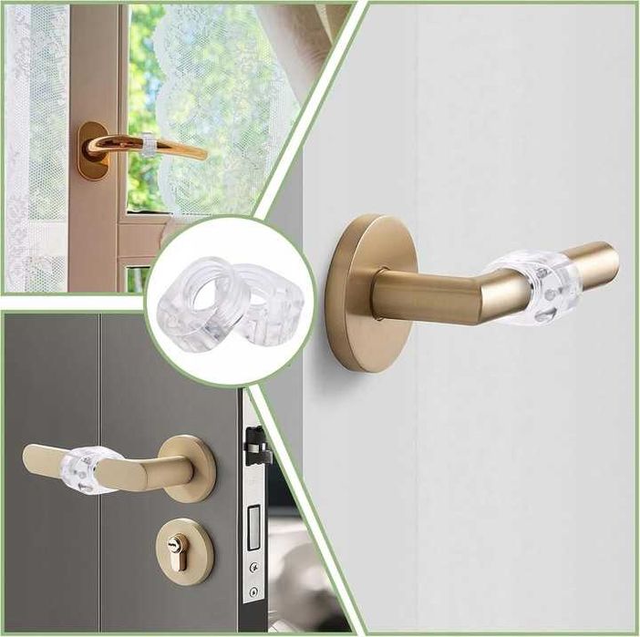 70 zestawów po 12 sztuk stoperów do klamek, odbojnik – ochrona ścian