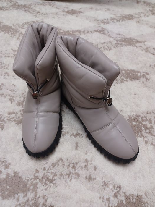 Сапоги, зима на цегейке