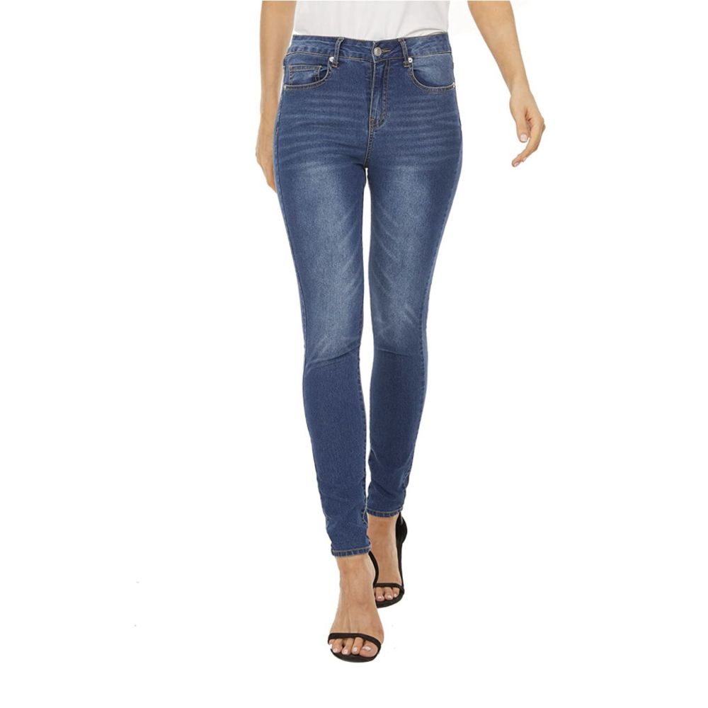 Женские джинсы-скинни LOUEERA со средней посадкой